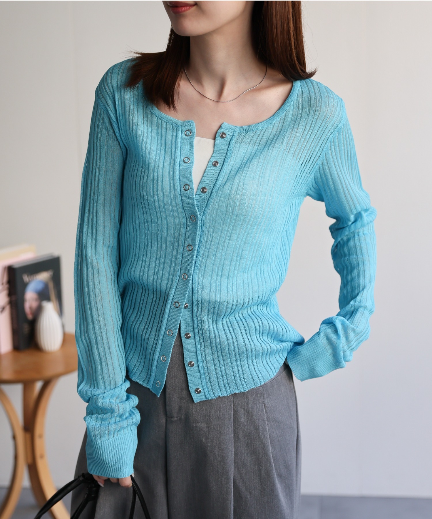 model:162cm　着用サイズ:F