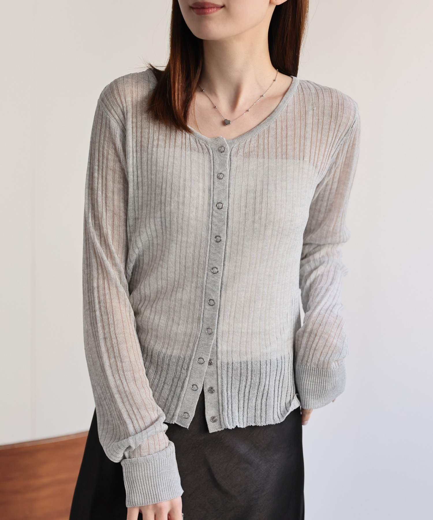 model:162cm　着用サイズ:F