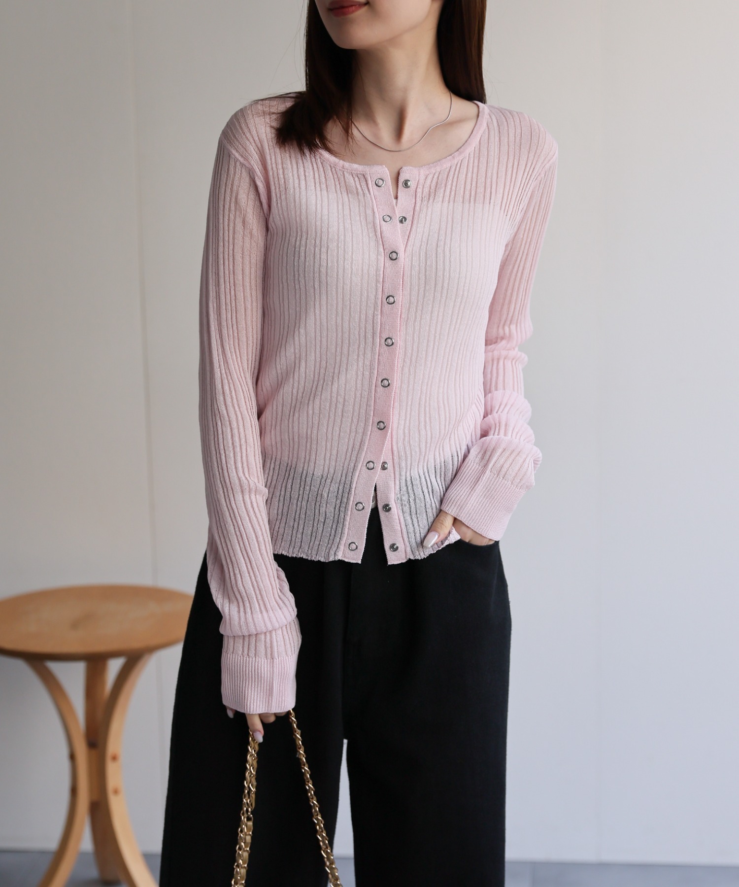 model:162cm　着用サイズ:F
