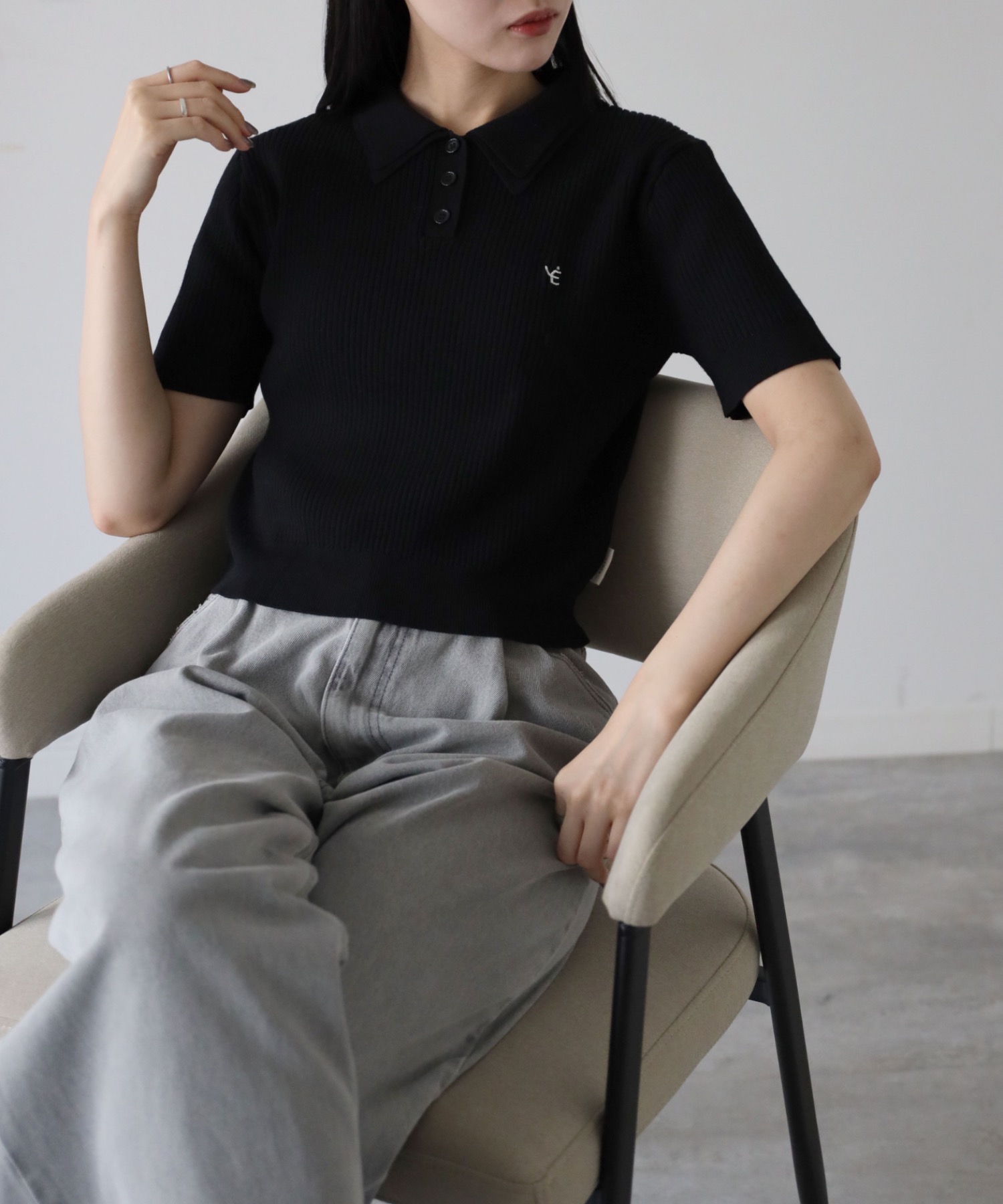 model：164cm. 着用サイズ：FREE