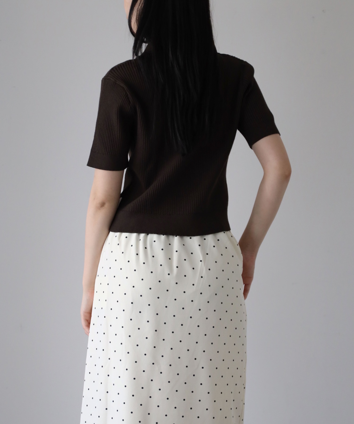 model：164cm. 着用サイズ：FREE