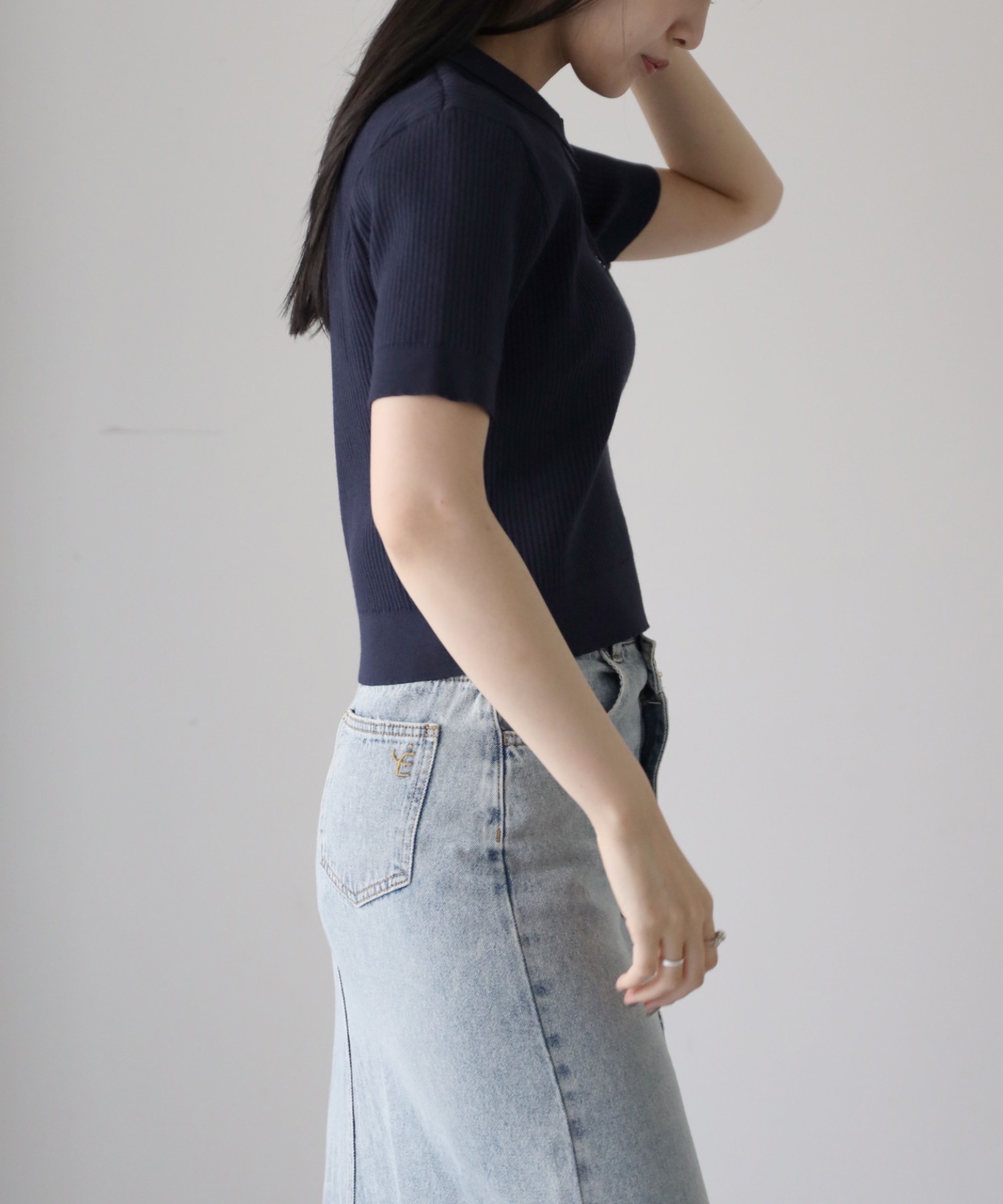 model：164cm. 着用サイズ：FREE