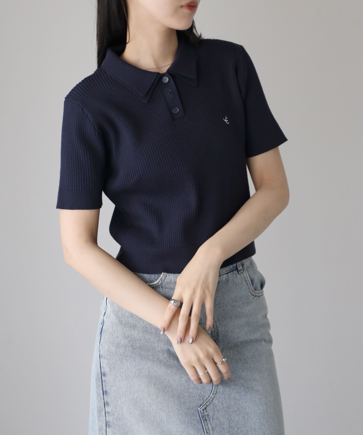 model：164cm. 着用サイズ：FREE