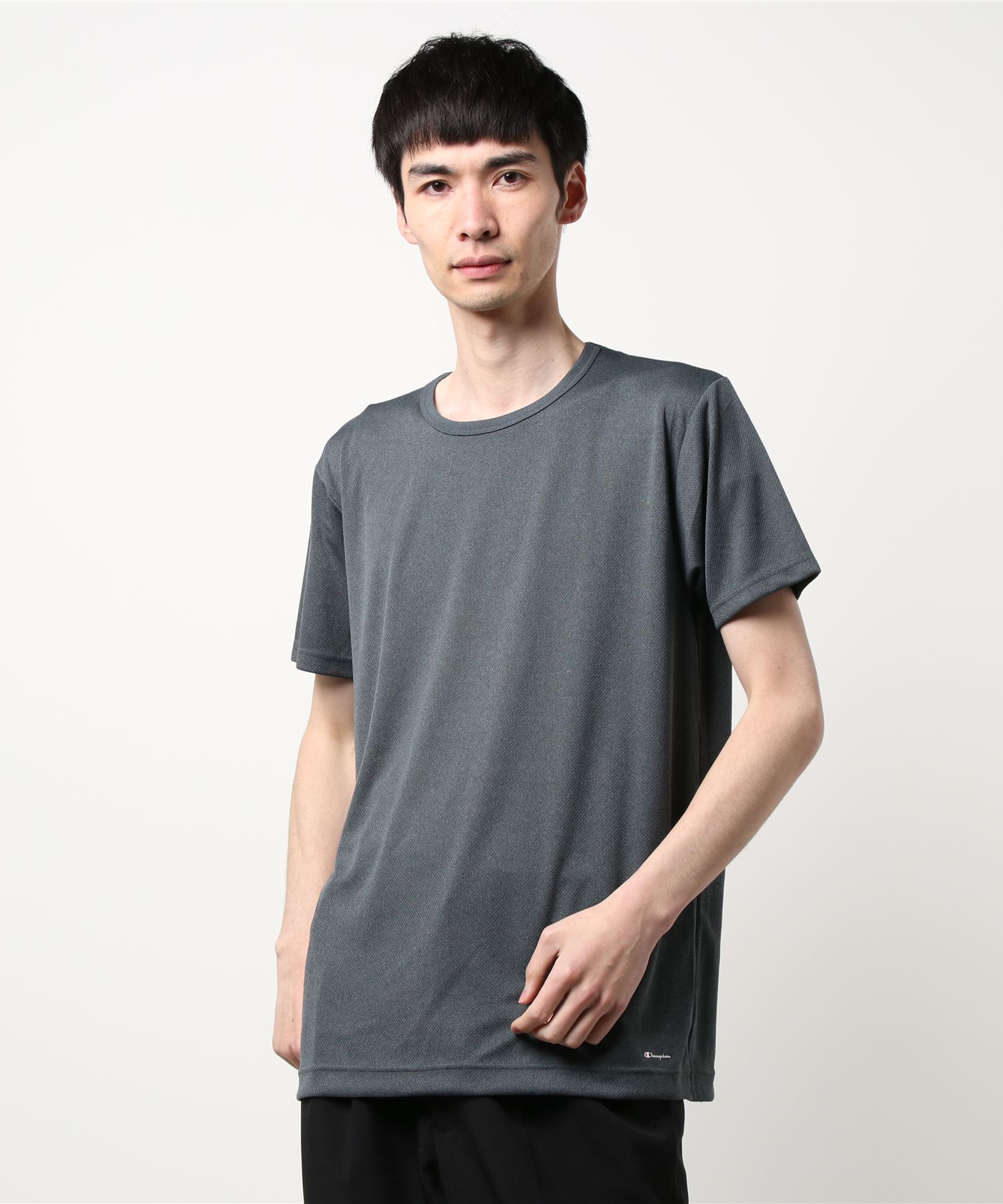 Champion チャンピオン 吸汗速乾 Uvカット トラスト ハニカムメッシュクルーネックドライtシャツ 通気性