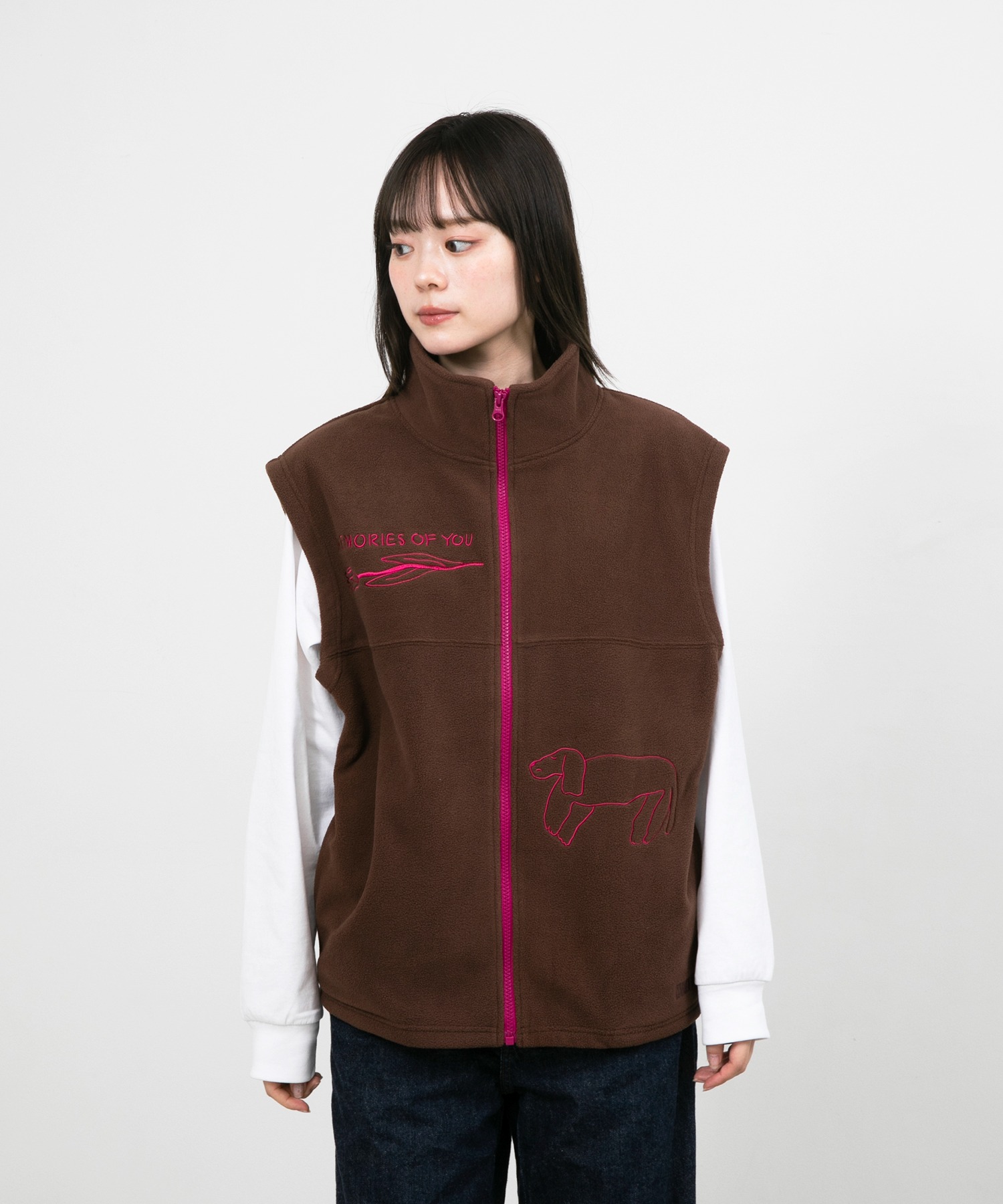 UKABU STORE×CommonNoun ”NATURE”norahi フリースベスト New Color