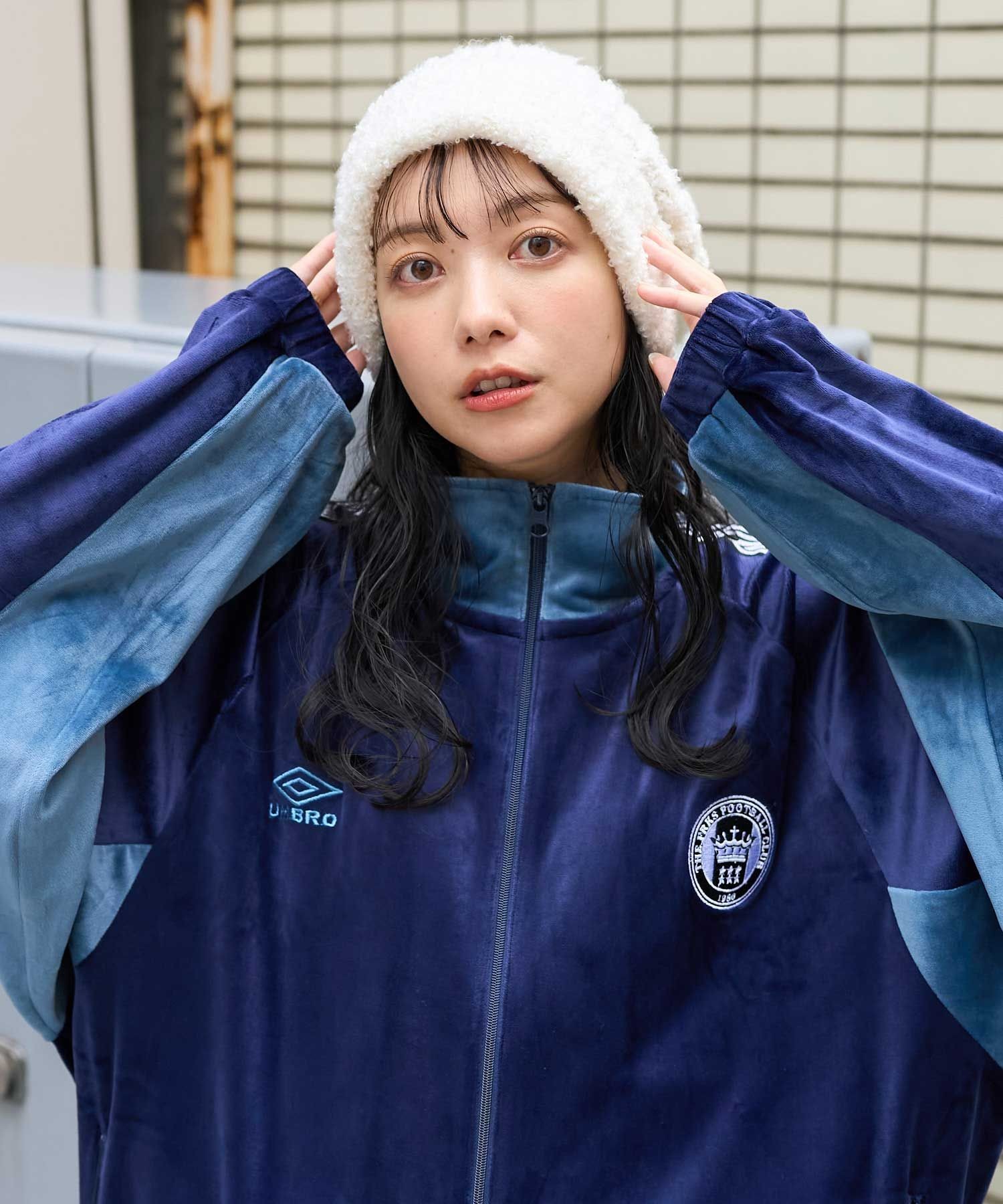UMBRO × FREAK'S STORE/アンブロ 別注 Velour Track Jacket/別注