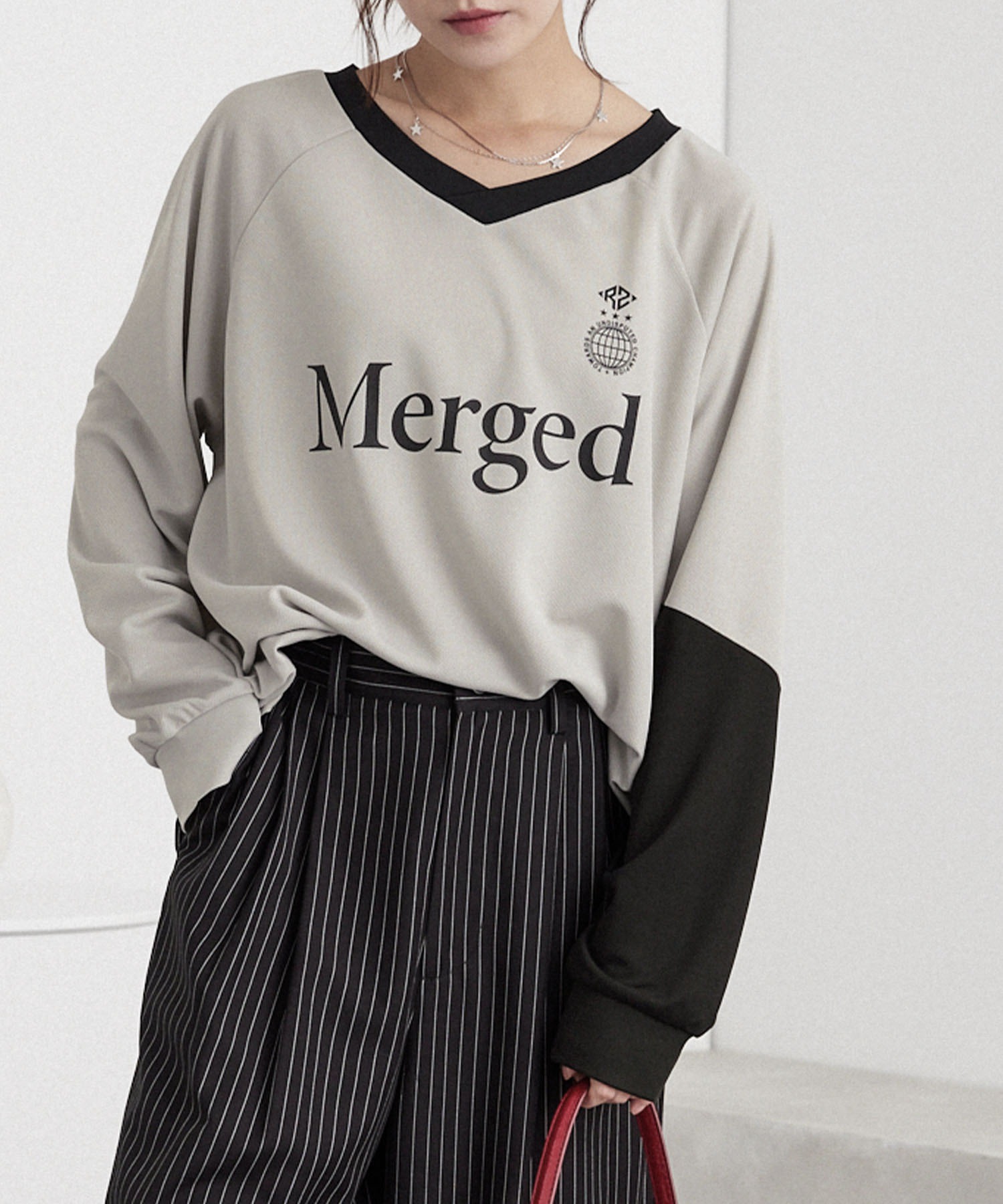 ゲームデザイン配色ビッグラグランメッシュロンT MONO-MART│MONO-MART