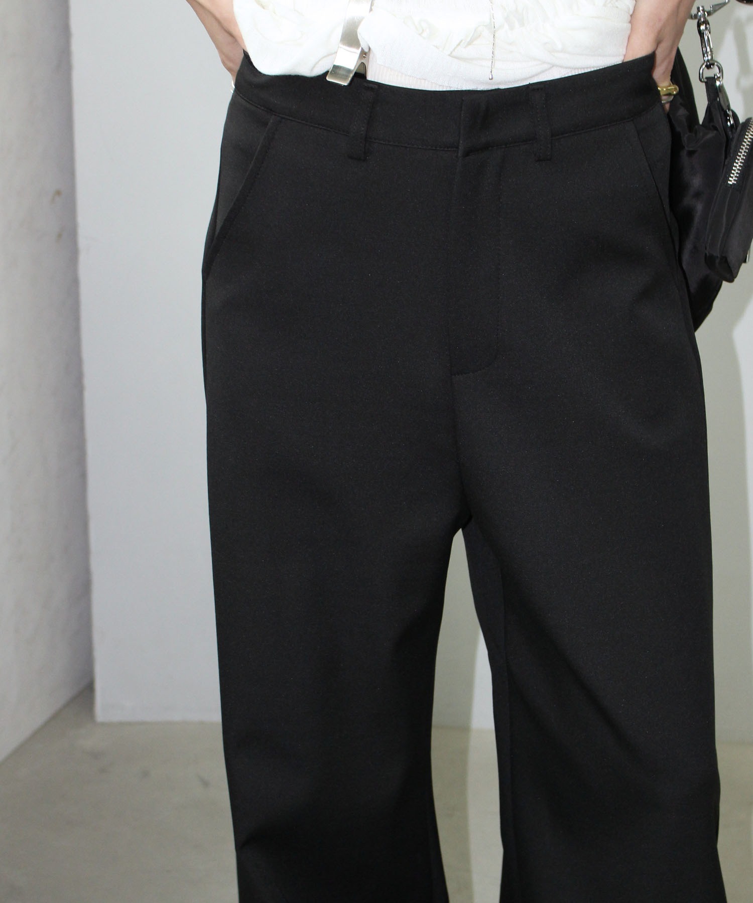 フロウライン ワイドスラックス chw25s054-ファッション通販