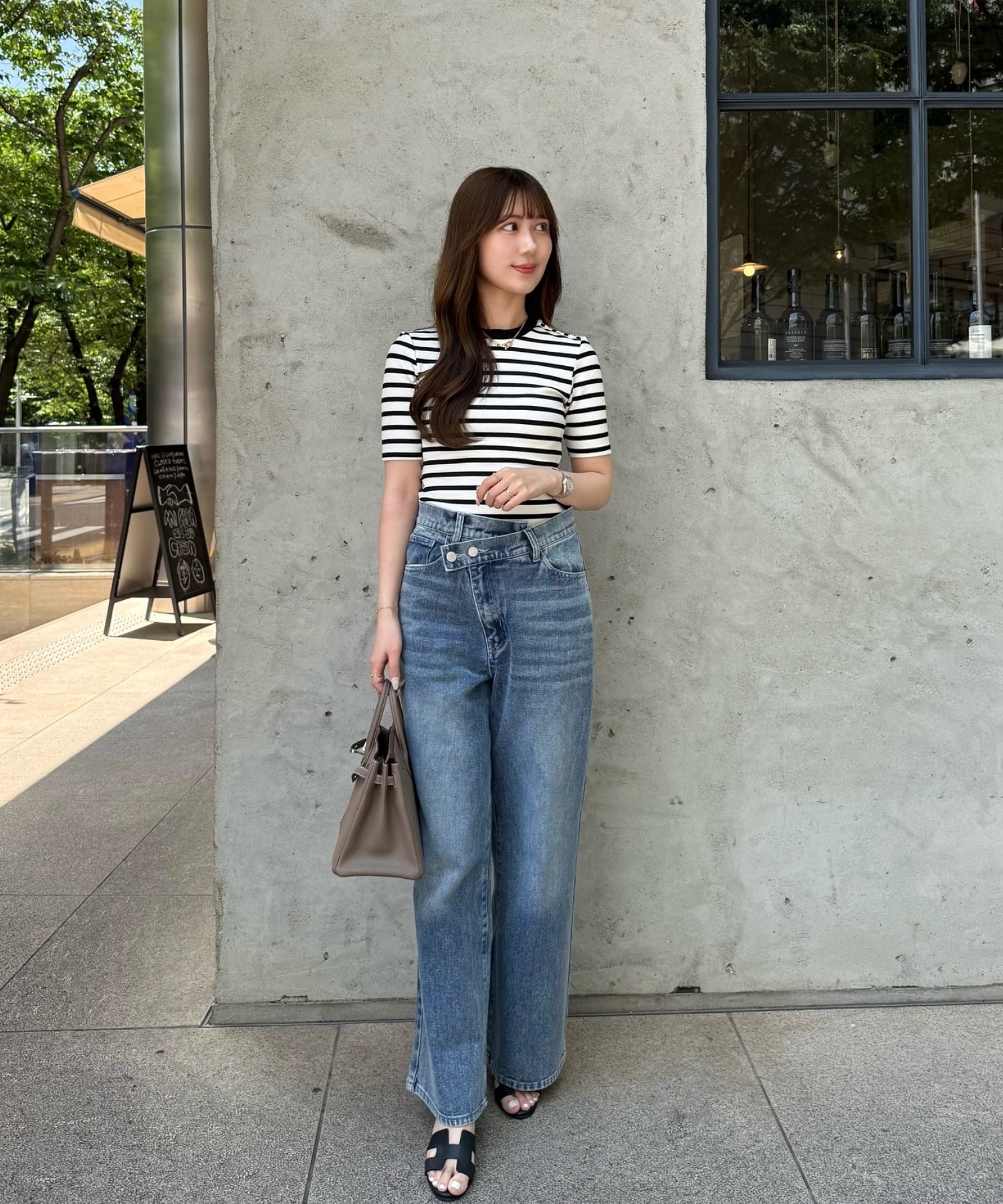 model：H155 着用サイズ：M