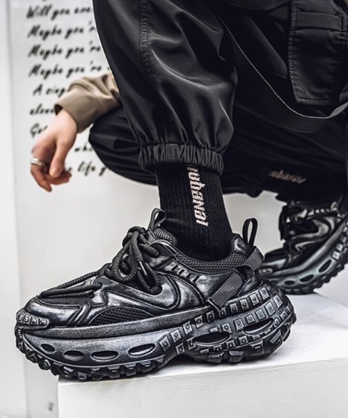 A'GEM/9 × .kom 『select/セレクト』CHUNKY TRAIL SNEAKERS/チャンキー