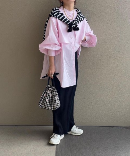 model：H152 着用サイズ：FREE