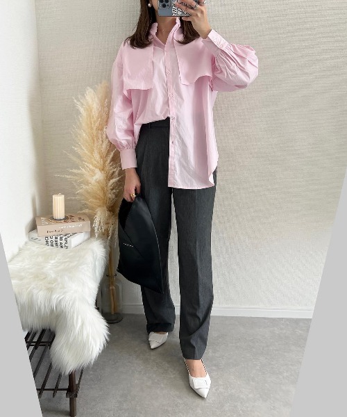 model：H165 着用サイズ：FREE