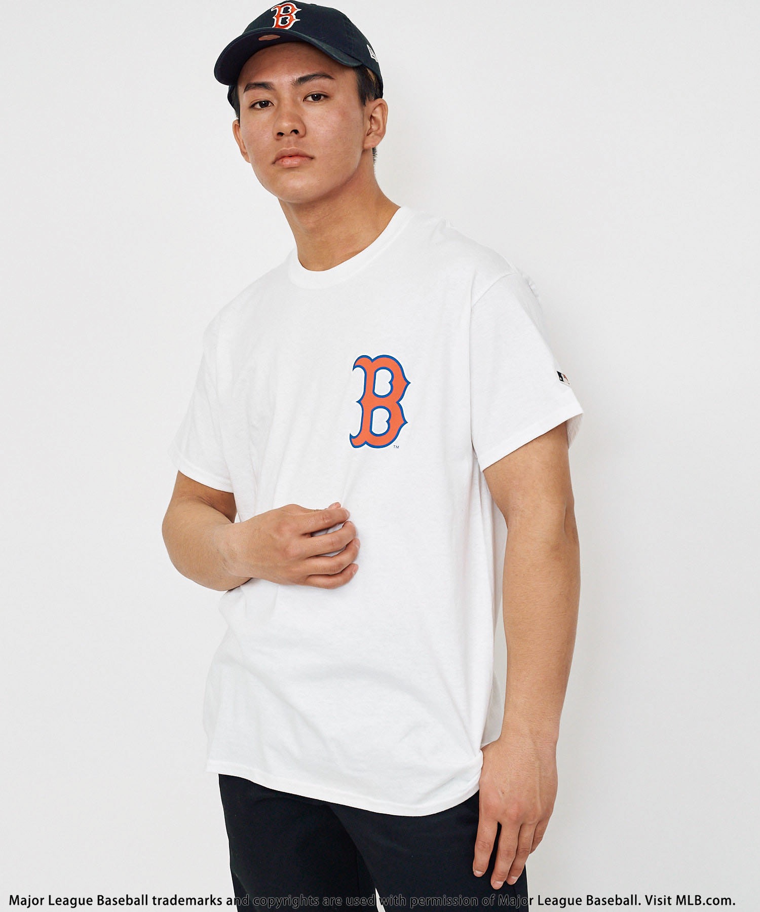【MLB】ワンポイントロゴTシャツ