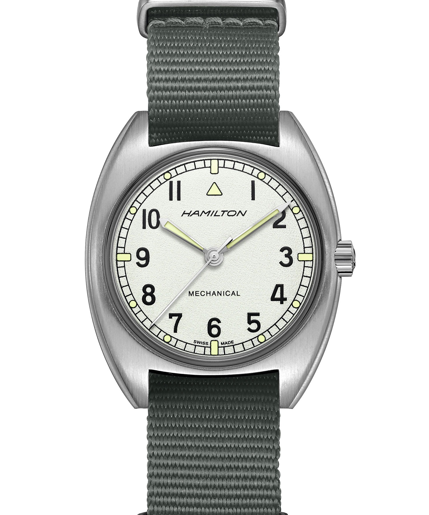 新作製品 世界最高品質人気 Pilot シルバー グレー Khaki パイロット Pioneer メカニカル 36mm 機械式 腕時計 カーキ ハミルトン Hamiltonhamilton アナログ腕時計