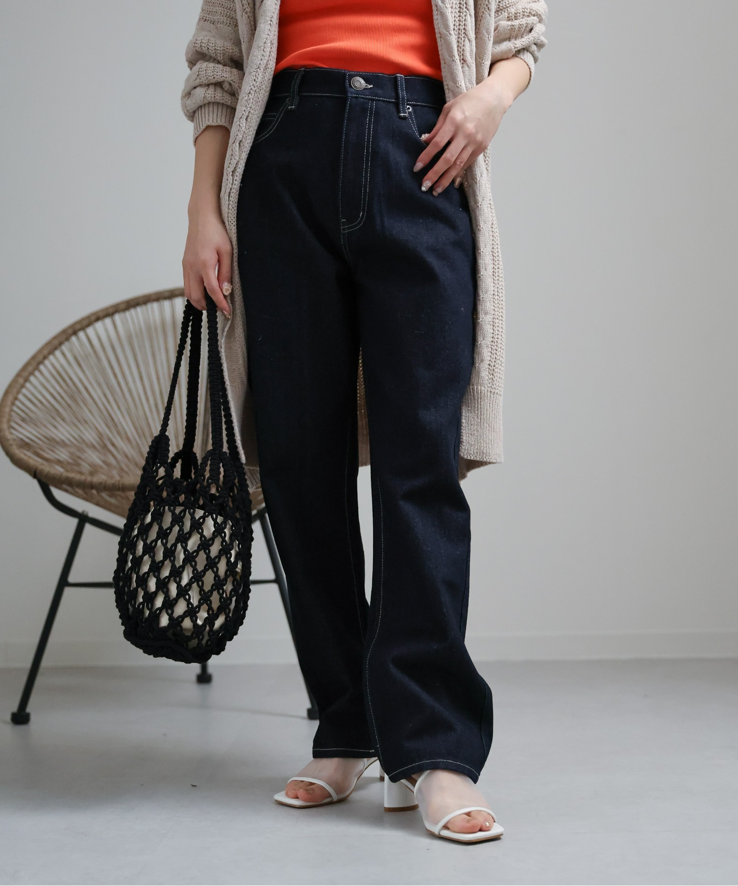 モデル:156cm  着用サイズ:Mサイズ