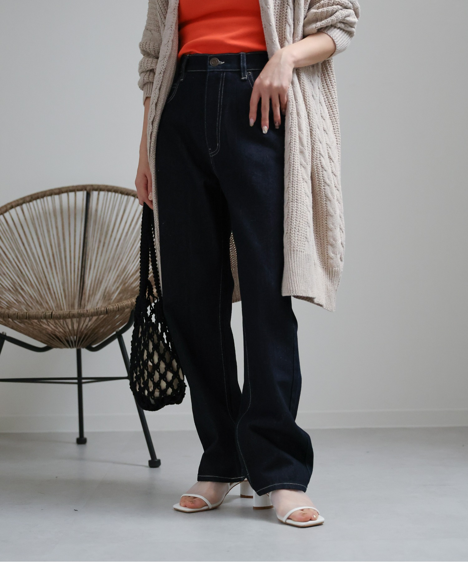 モデル:156cm  着用サイズ:Mサイズ