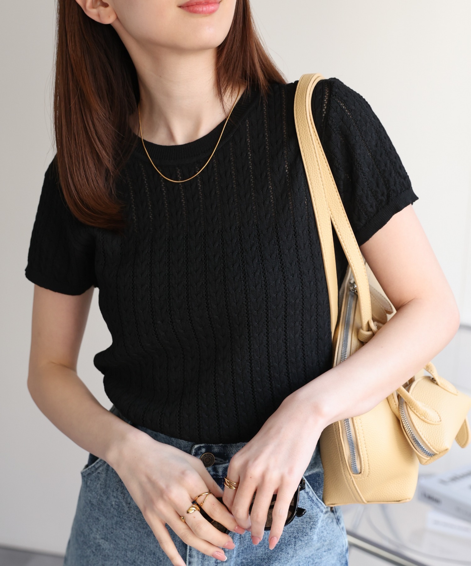 model：162㎝着用サイズ：F