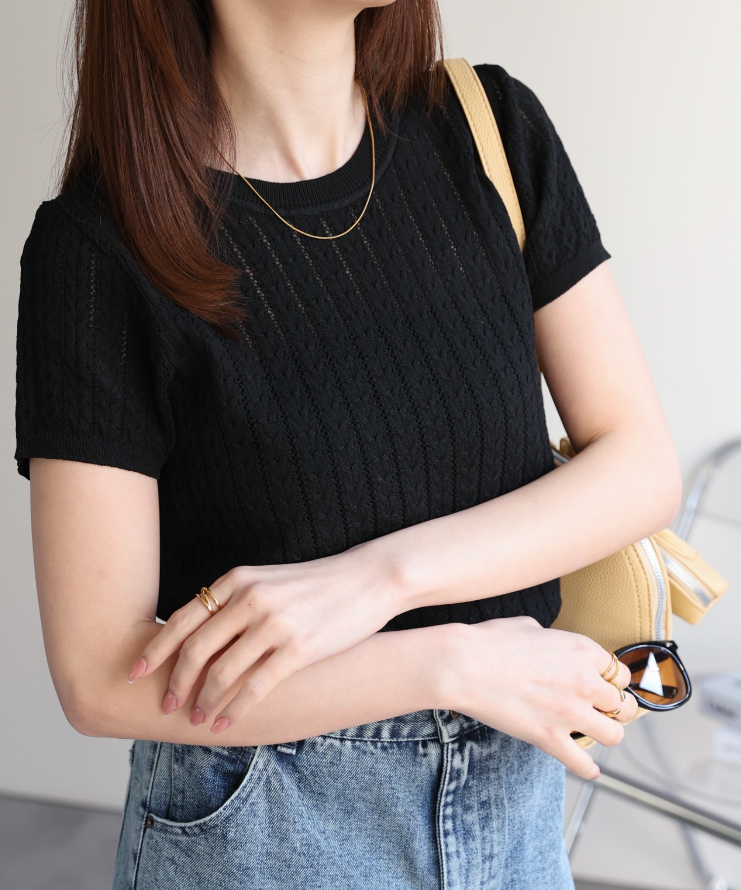 model：162㎝着用サイズ：F