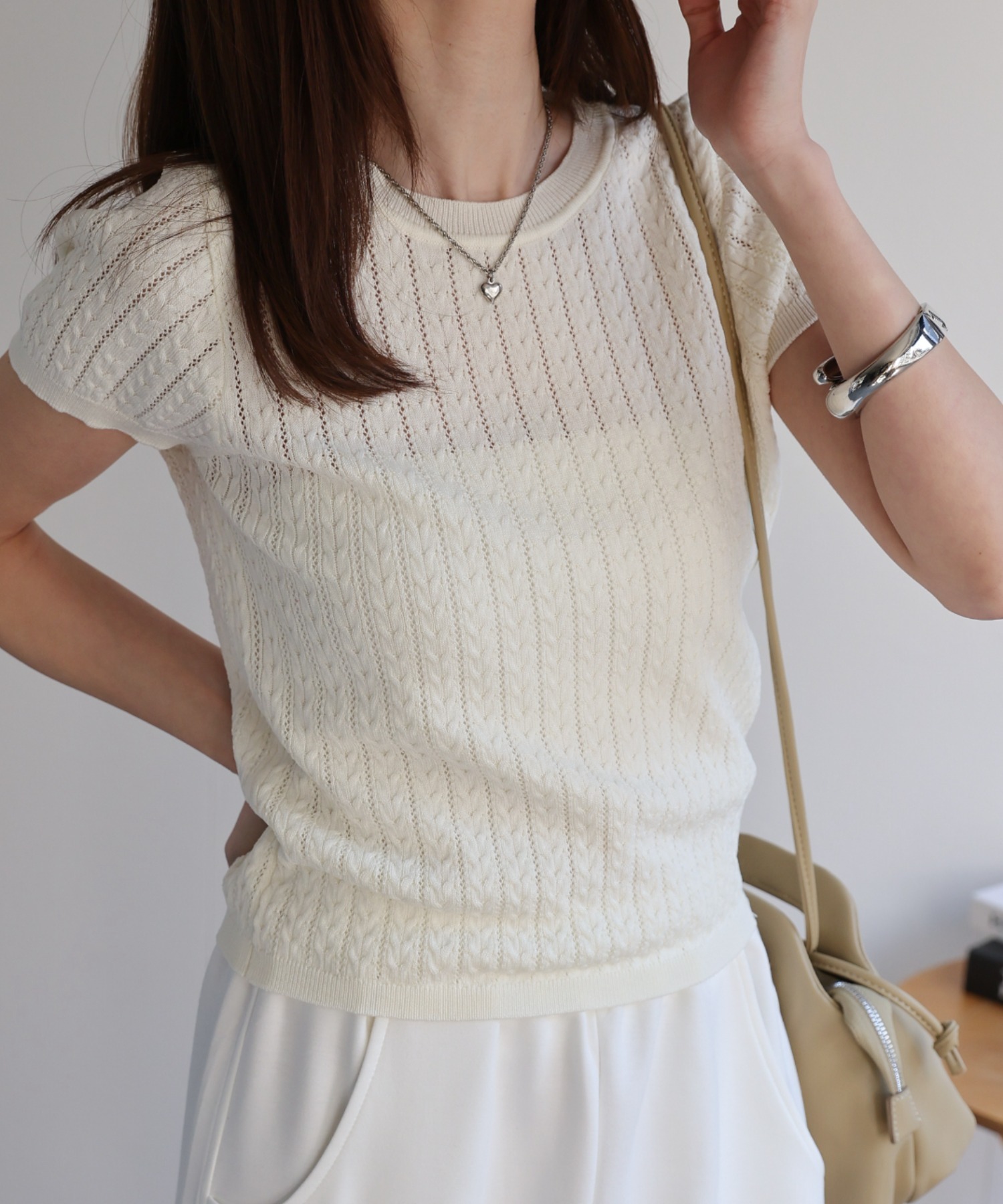 model：162㎝着用サイズ：F
