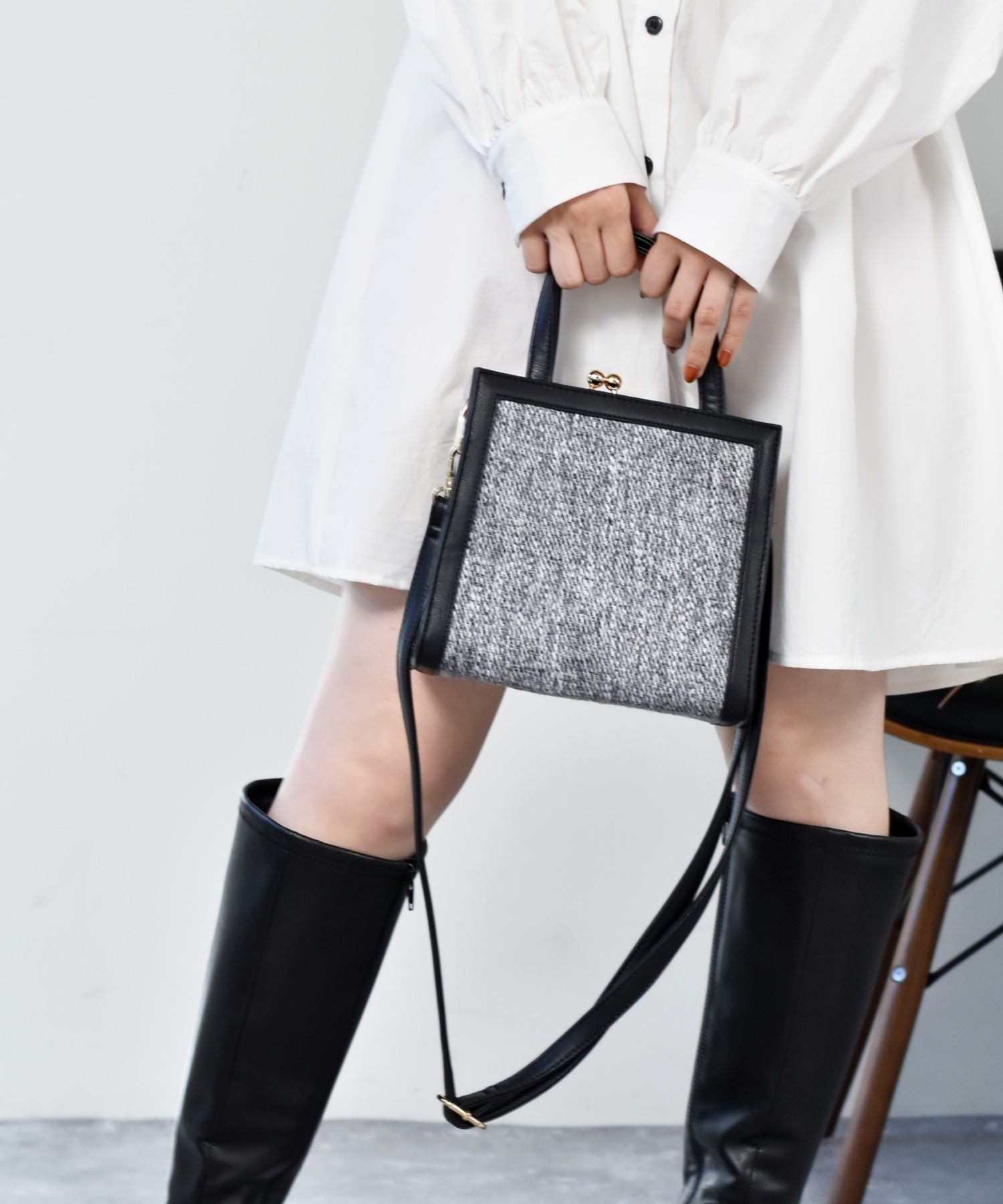 ガマグチスクエアバッグ Retro Girl Retro Girl Online Store レトロガールオンラインストア