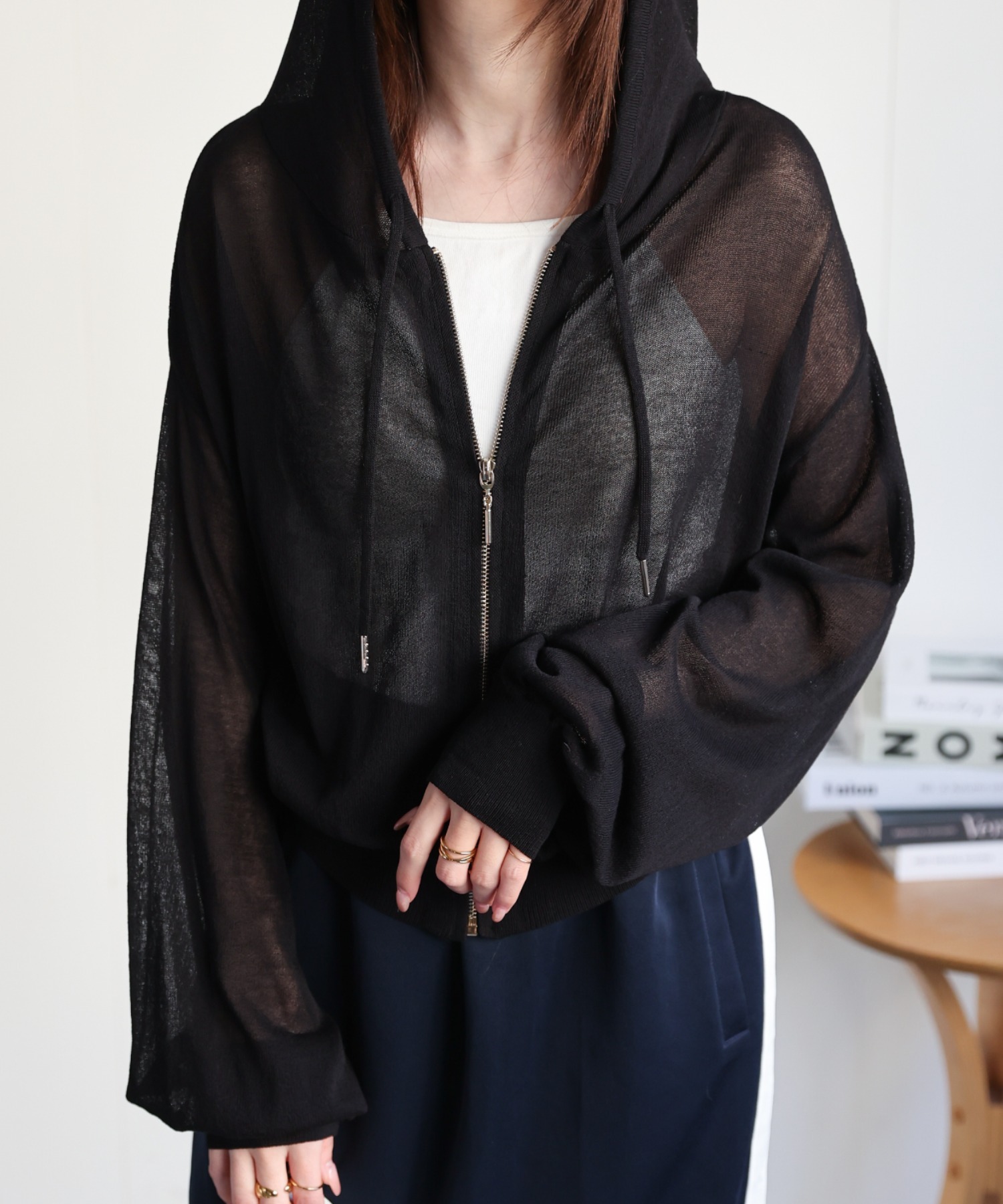 model：162㎝着用サイズ：F