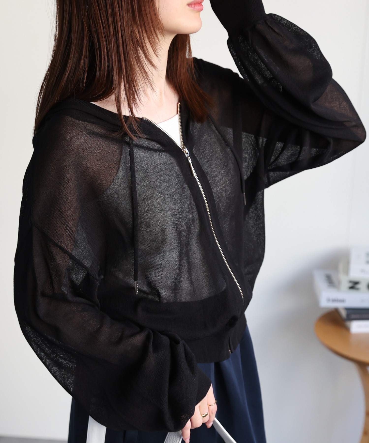 model：162㎝着用サイズ：F