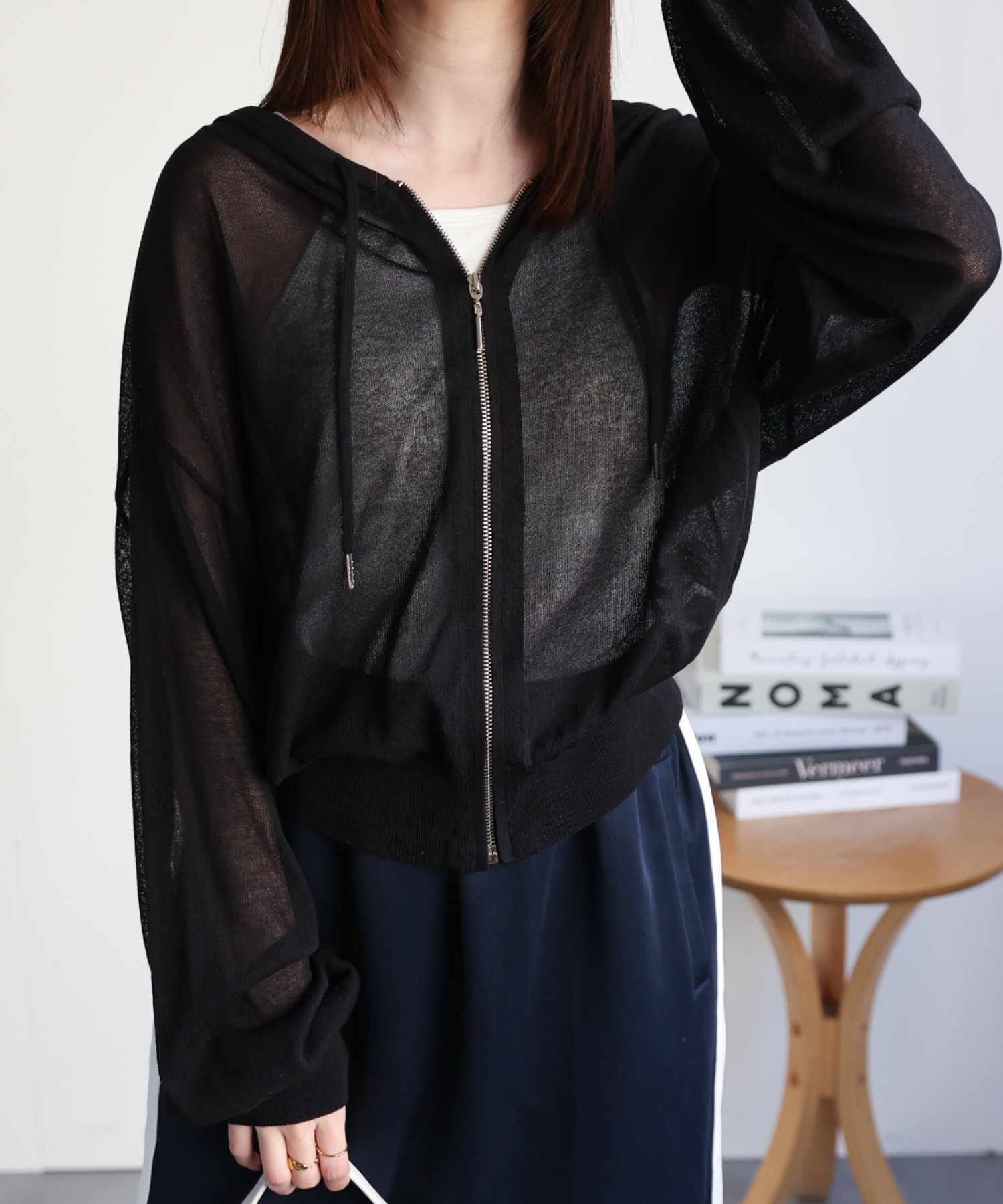 model：162㎝着用サイズ：F