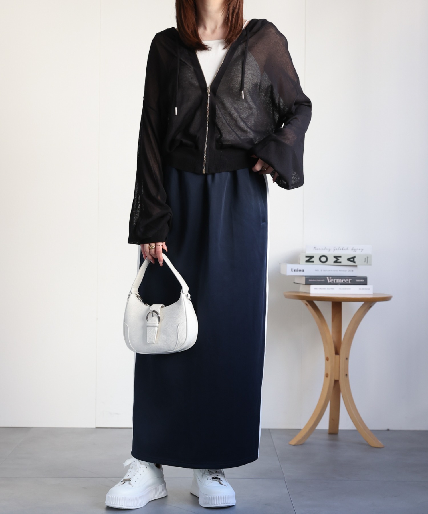 model：162㎝着用サイズ：F