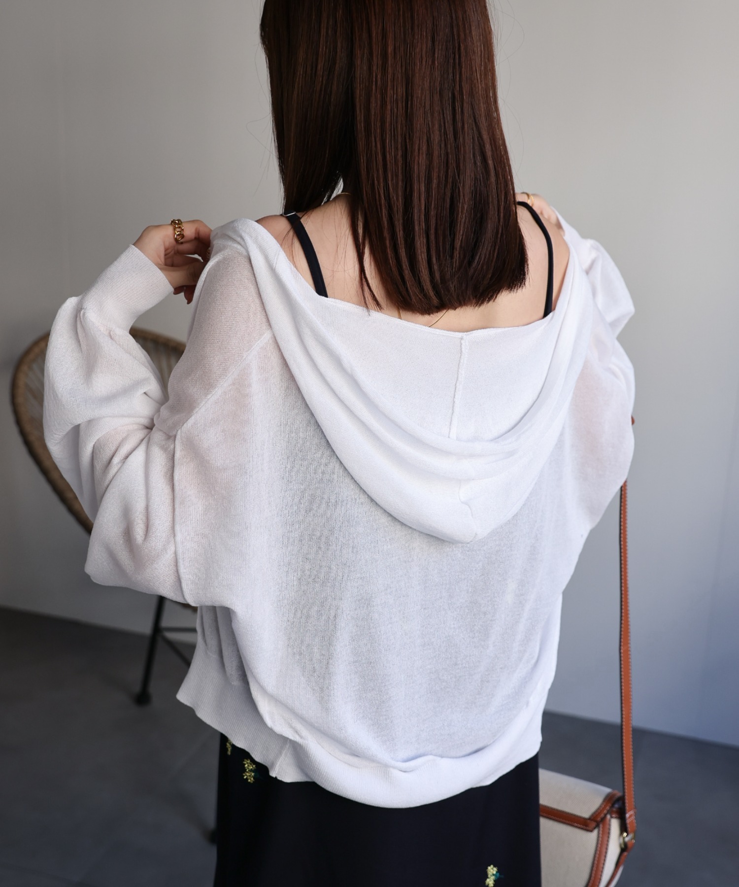 model：162㎝着用サイズ：F