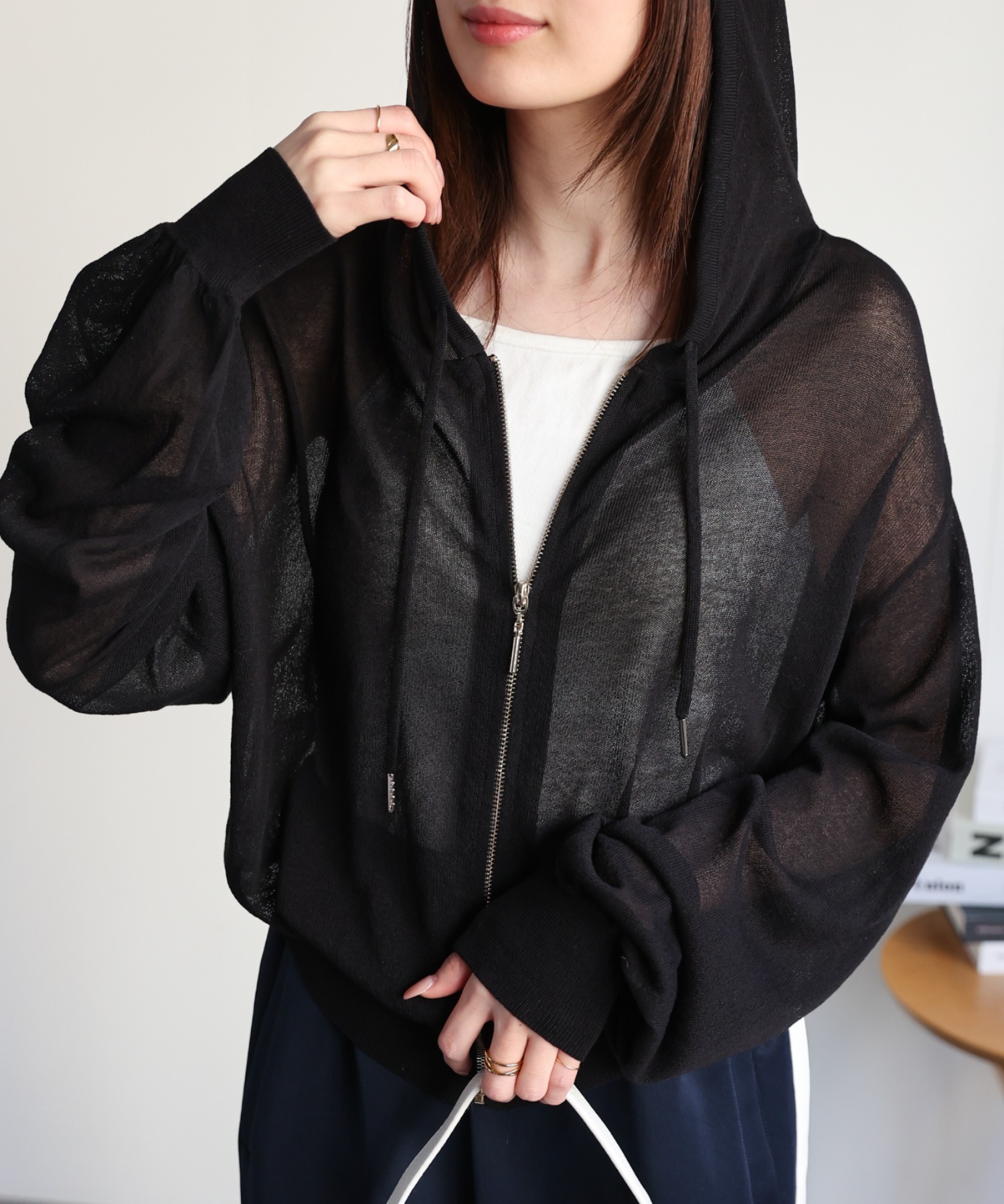 model：162㎝着用サイズ：F
