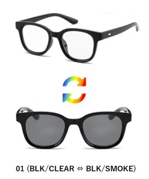 Photochromic Wellington Sunglasses / 調光レンズウェリントン