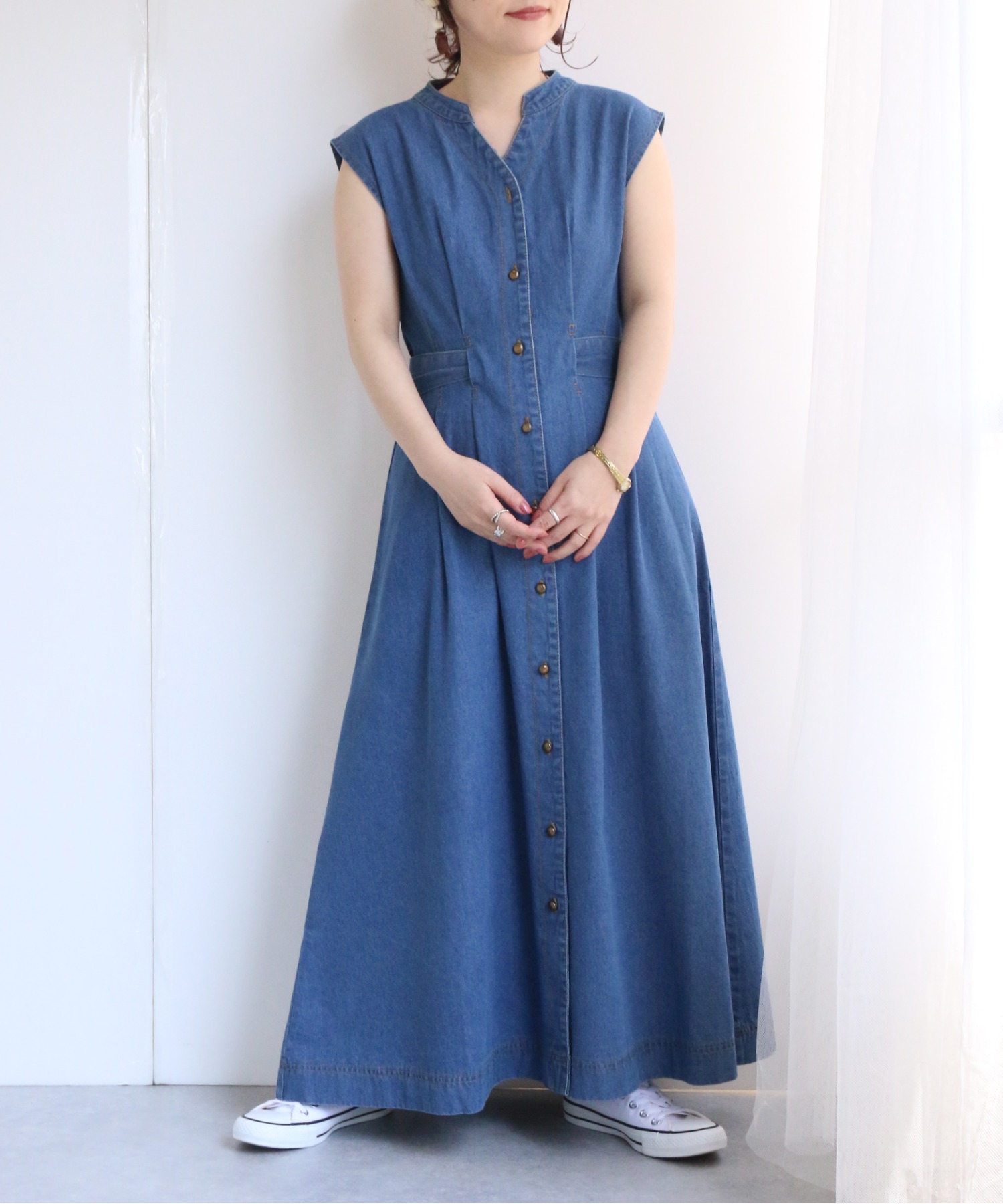 model：152cm / size：F