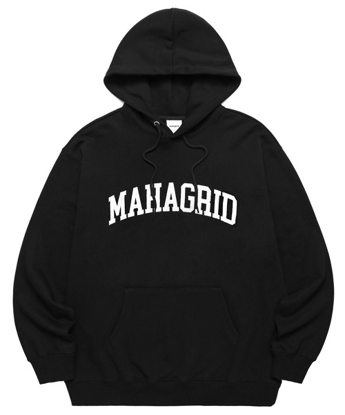 mahagrid/マハグリッド』VARSITY LOGO HOODIE/バーシティーロゴ プル