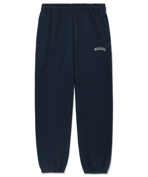 mahagrid/マハグリッド』VARSITY SWEAT PANT/アーチロゴ バーシティー