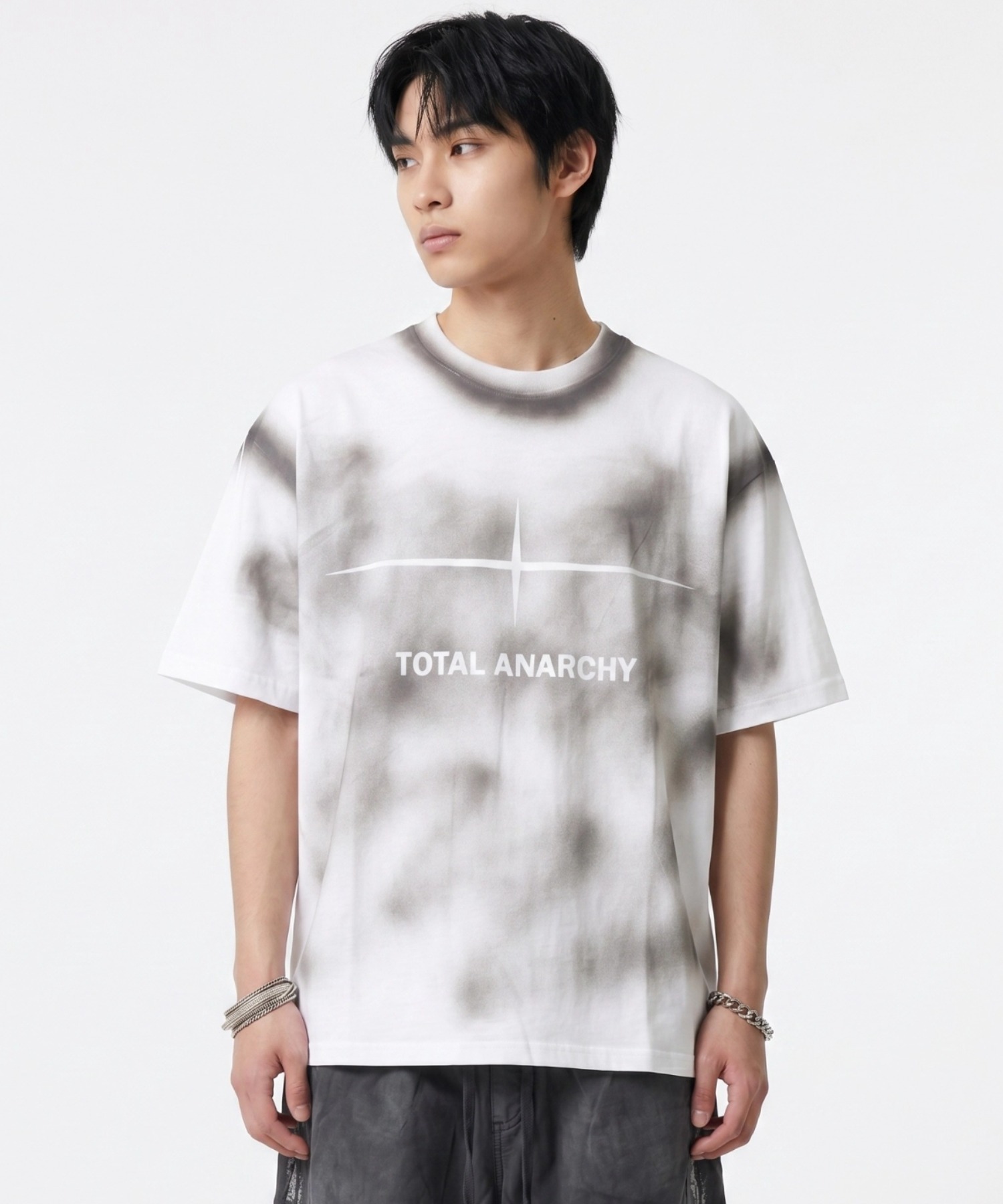 A'GEM/9 × .kom 『A'gem/エージェム』タイダイプリントTシャツ A'gem