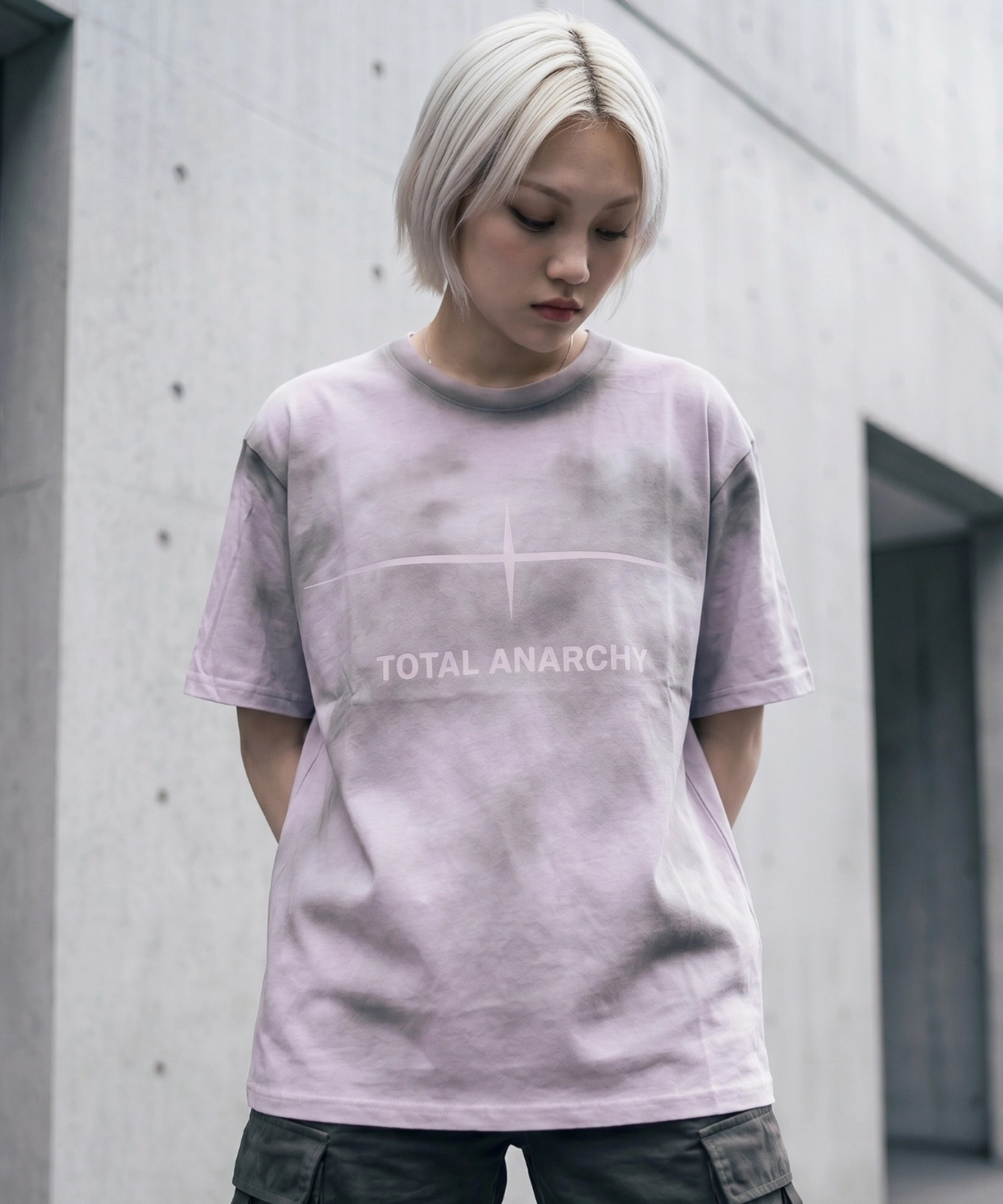 A'GEM/9 × .kom 『A'gem/エージェム』タイダイプリントTシャツ A'gem
