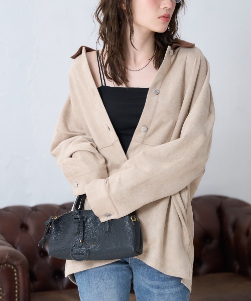 model：163cm / size：F