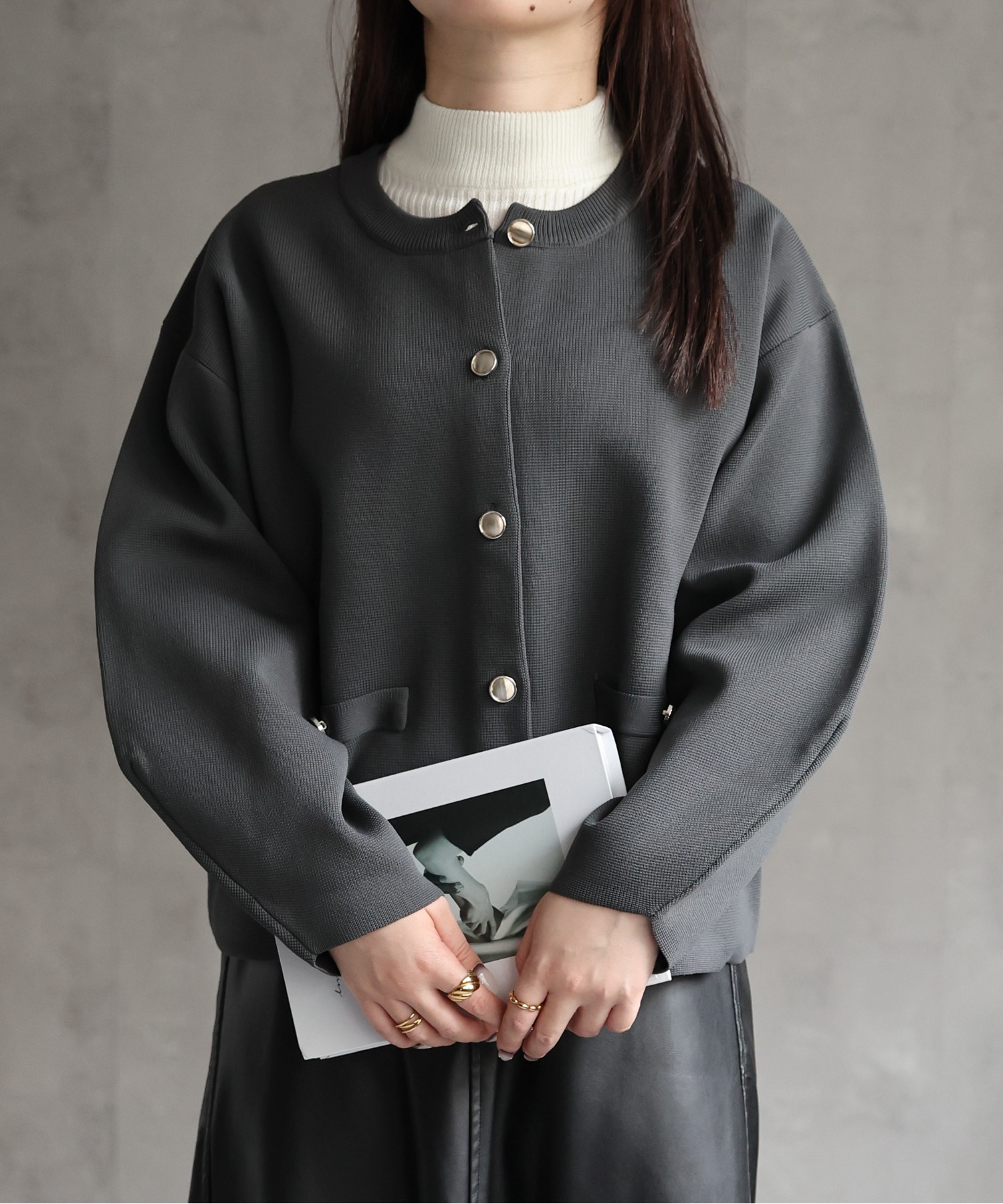 model:158㎝　着用サイズFREE