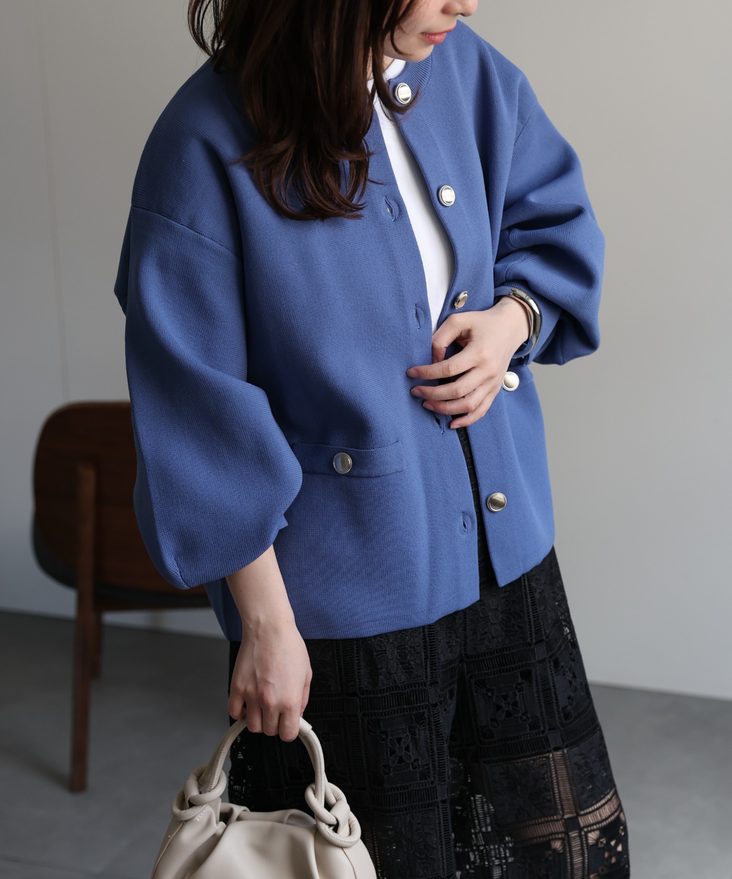 model：156cm 着用サイズ：FREE
