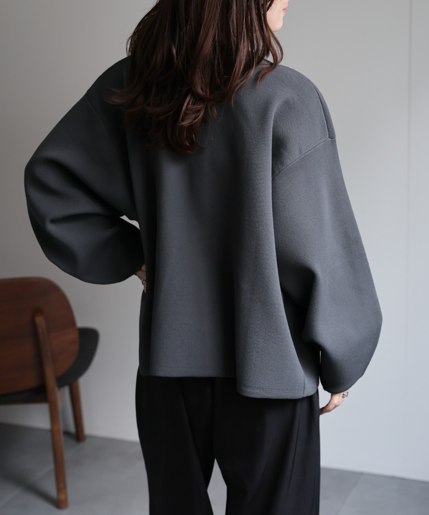 model：156cm 着用サイズ：FREE