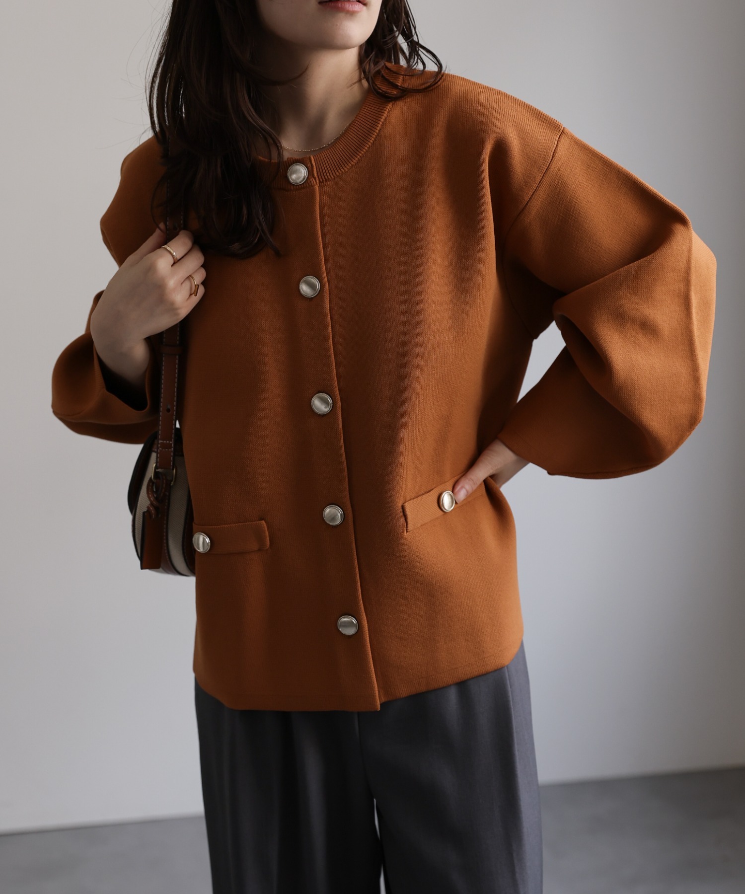 model：156cm 着用サイズ：FREE