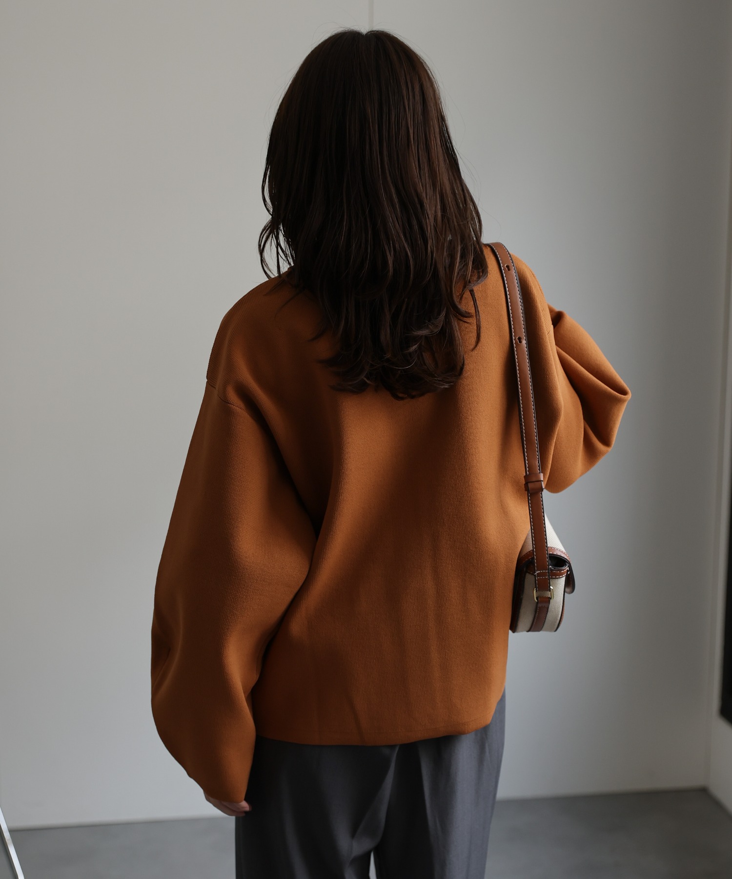 model：156cm 着用サイズ：FREE