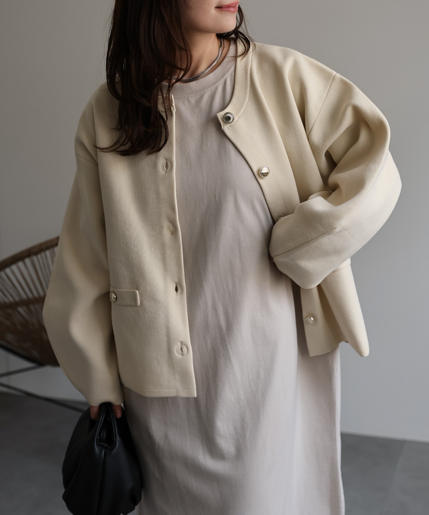 model：156cm 着用サイズ：FREE