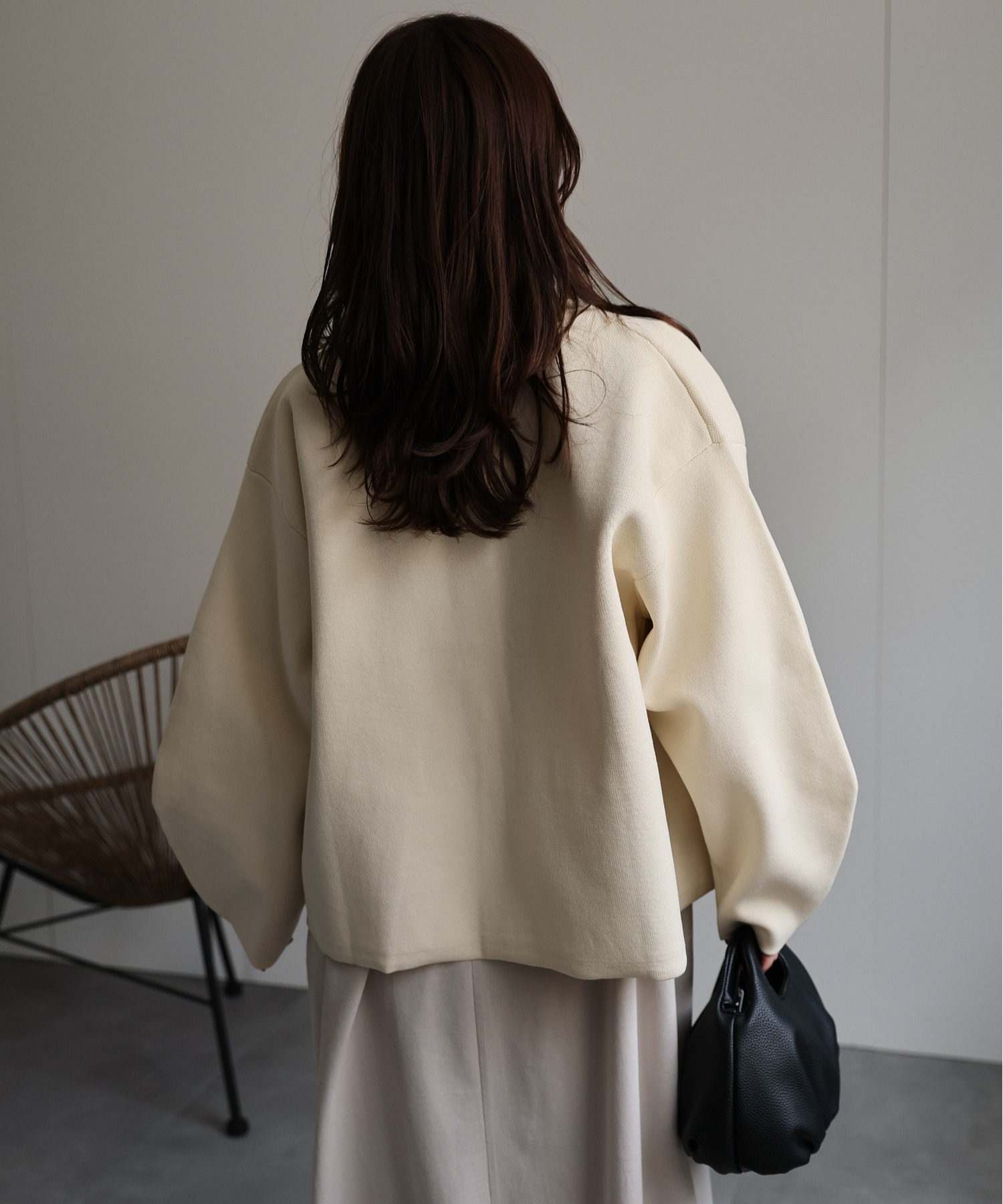 model：156cm 着用サイズ：FREE