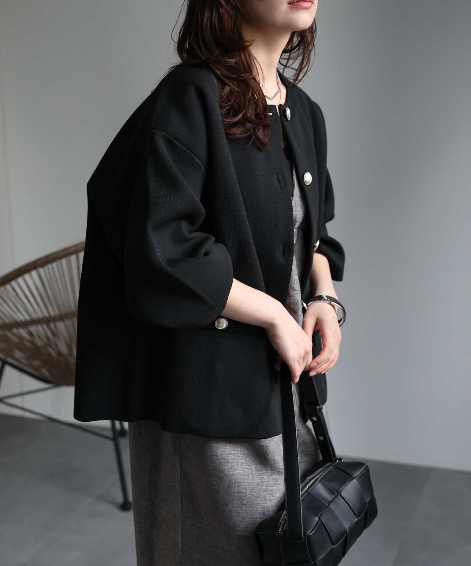 model：156cm 着用サイズ：FREE