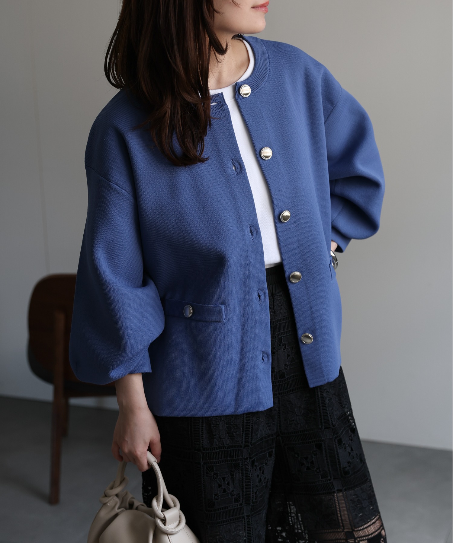 model：156cm 着用サイズ：FREE