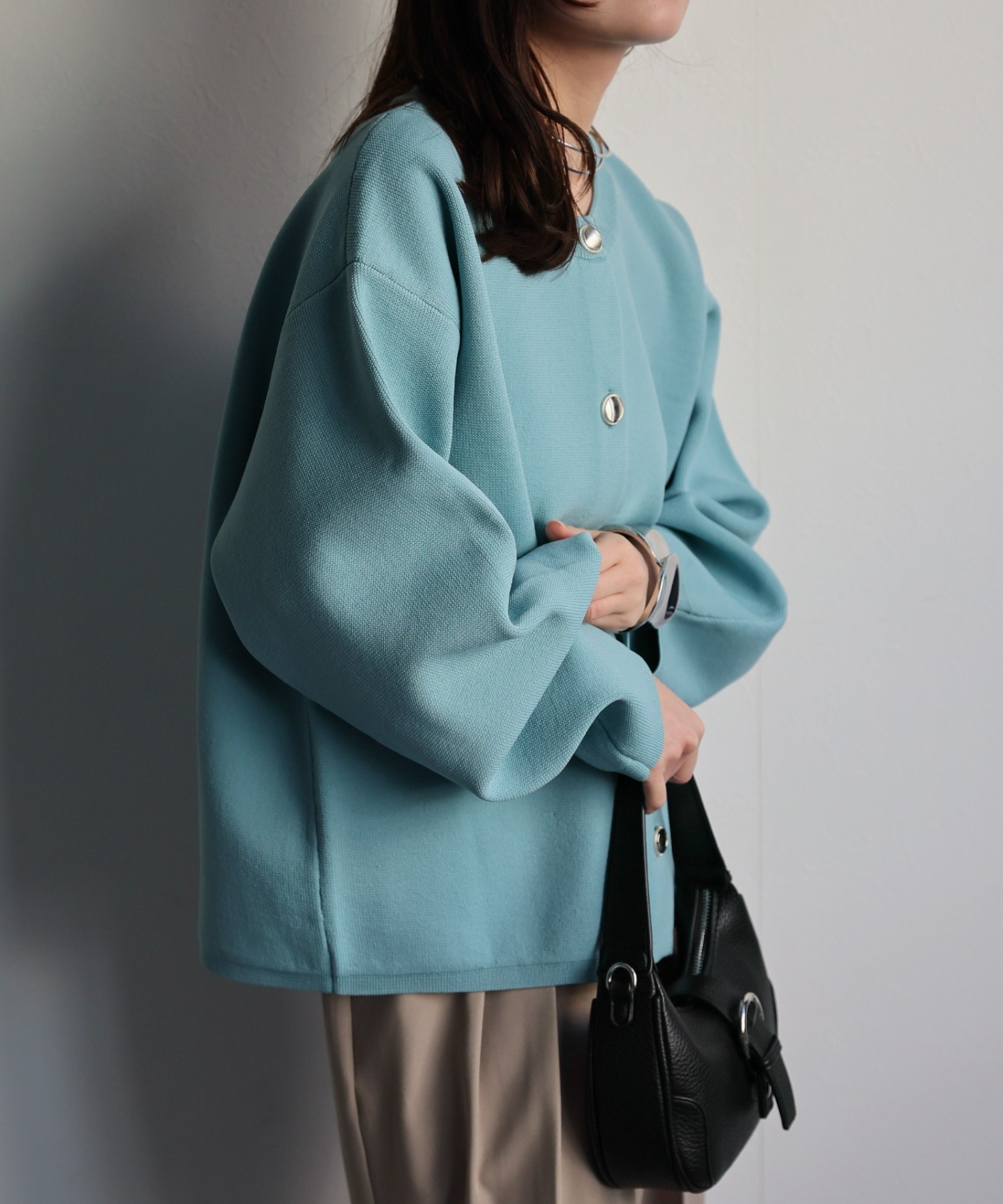 model：156cm 着用サイズ：FREE