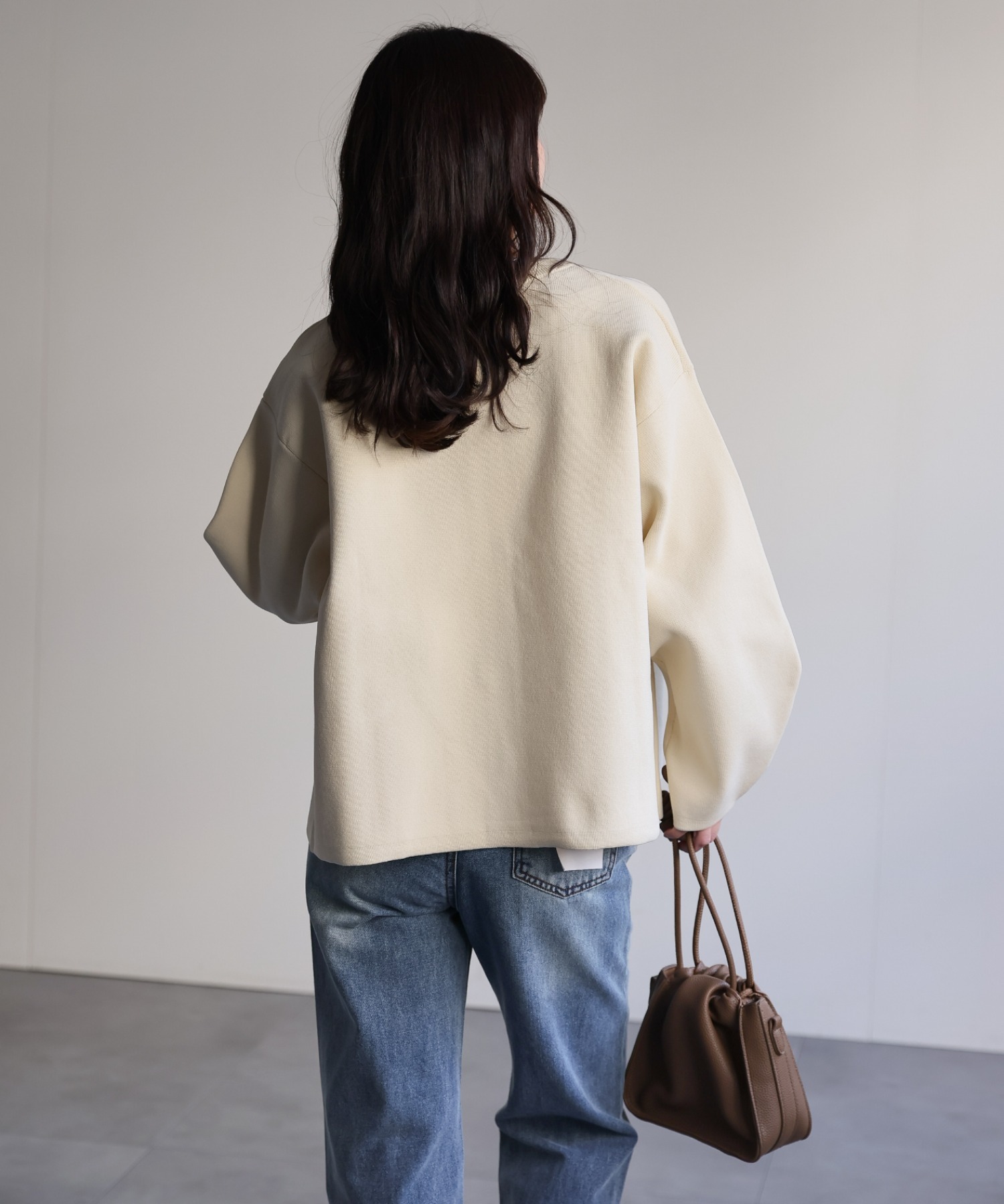 model：156cm 着用サイズ：FREE
