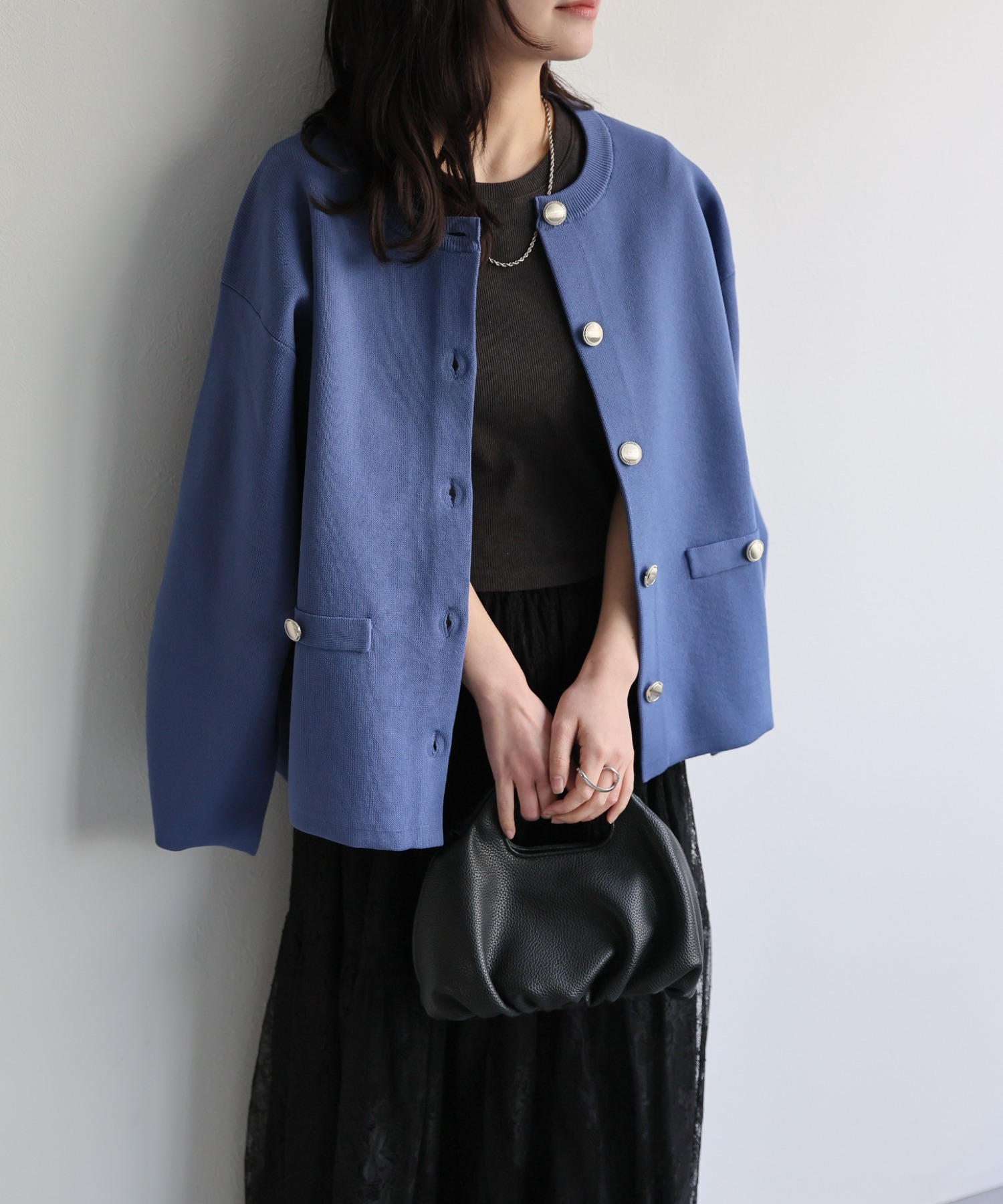 model：156cm 着用サイズ：FREE