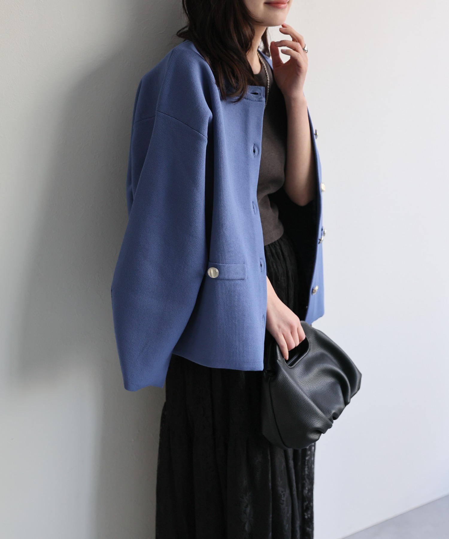 model：156cm 着用サイズ：FREE